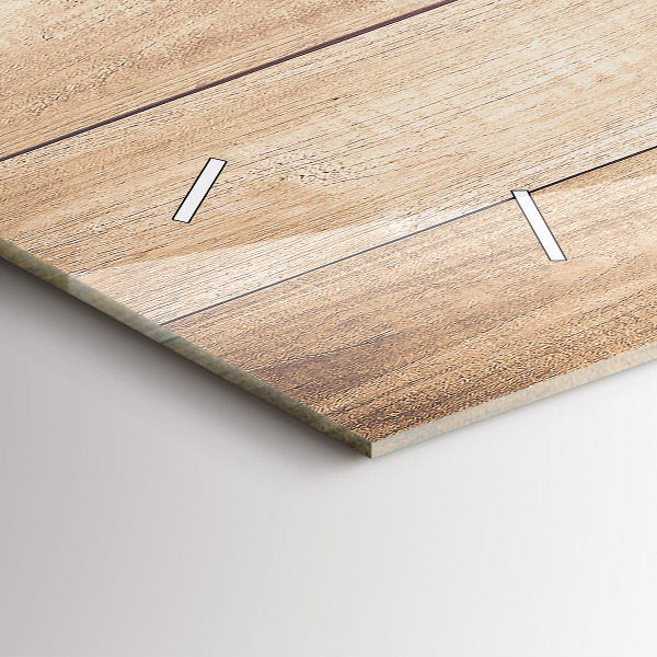 Horizontálne hodiny Drevená textúra