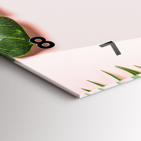 Horizontálne hodiny Letná nálada