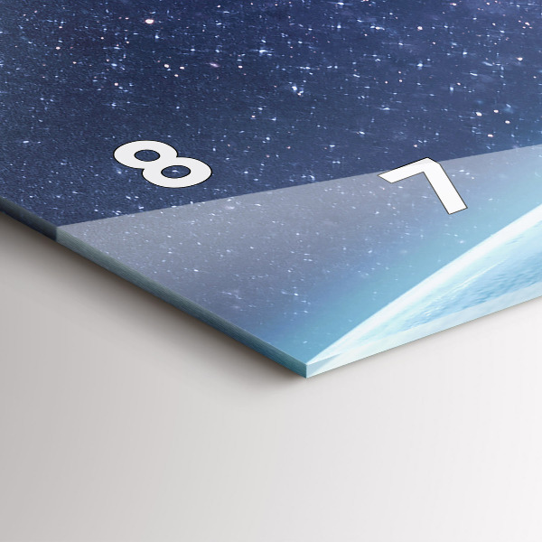 Horizontálne hodiny Astronaut