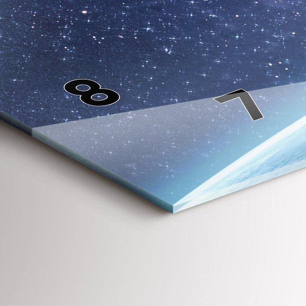 Horizontálne hodiny Astronaut