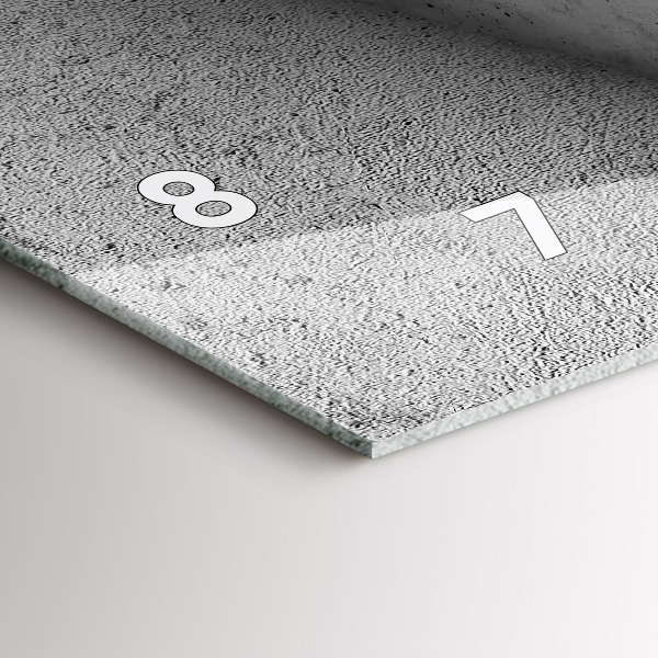 Horizontálne hodiny Abstraktné trojuholníky