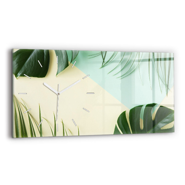 Horizontálne hodiny Monstera odchádza