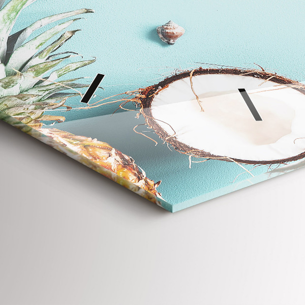 Horizontálne hodiny Letná kompozícia