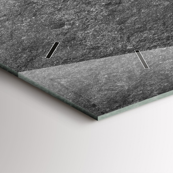 Horizontálne hodiny Sopečná hornina