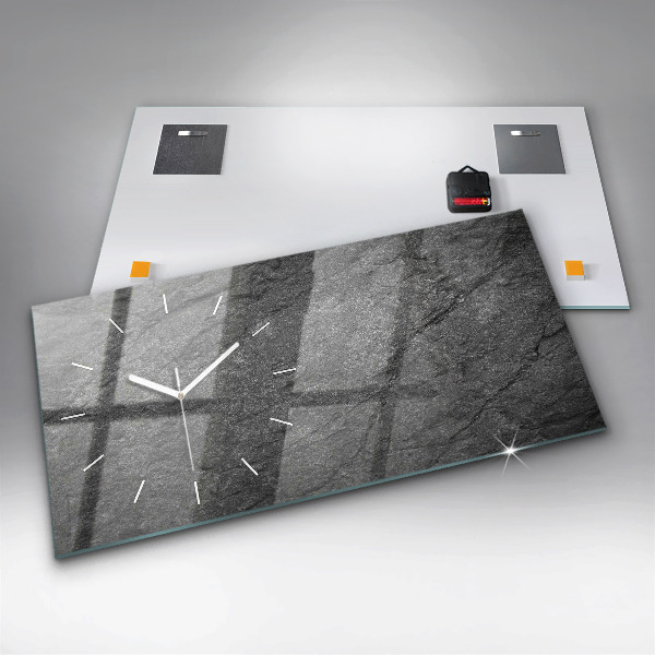 Horizontálne hodiny Sopečná hornina