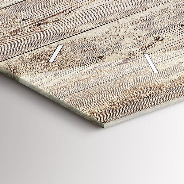 Horizontálne hodiny Drevené panely