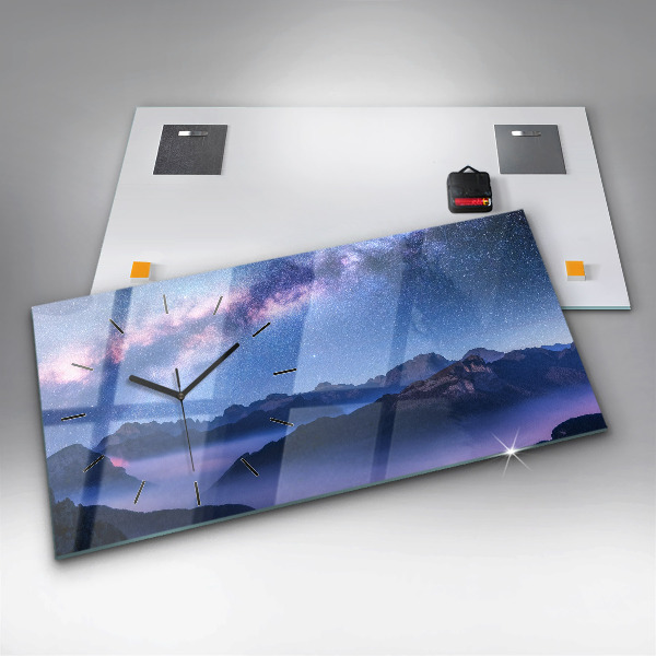 Horizontálne hodiny Mliečna dráha