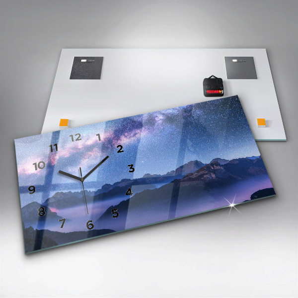 Horizontálne hodiny Mliečna dráha