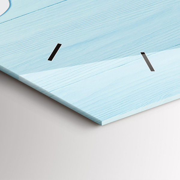 Horizontálne hodiny Detská tabuľa