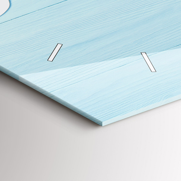 Horizontálne hodiny Detská tabuľa