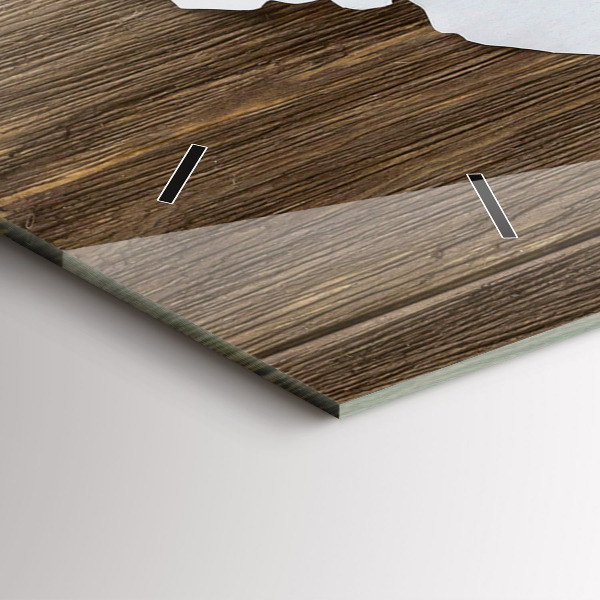 Horizontálne hodiny Mapa sveta na doskách