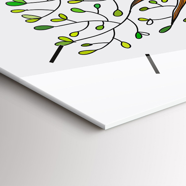 Horizontálne hodiny Korene stromov