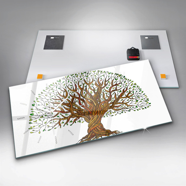 Horizontálne hodiny Korene stromov