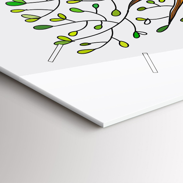 Horizontálne hodiny Korene stromov