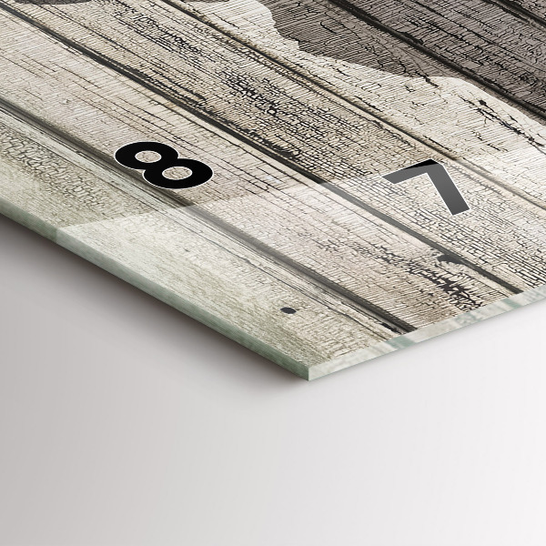 Horizontálne hodiny Palubná mapa sveta