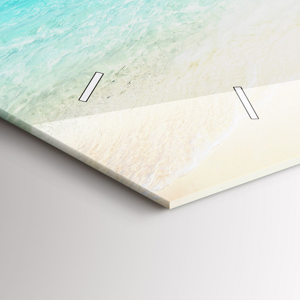 Horizontálne hodiny Tropický ostrov