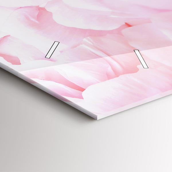 Horizontálne hodiny Kvitnúce kvety