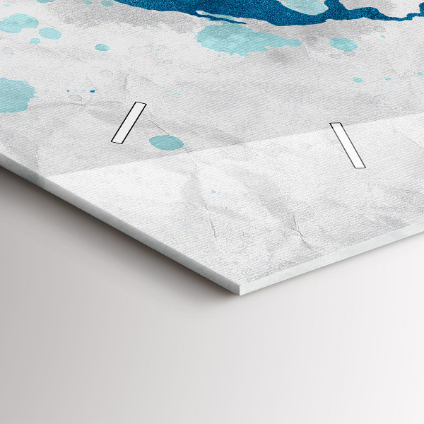 Horizontálne hodiny Mapa sveta