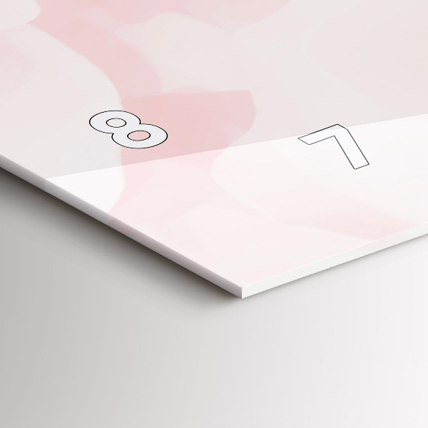 Horizontálne hodiny Kvitnúce ruže