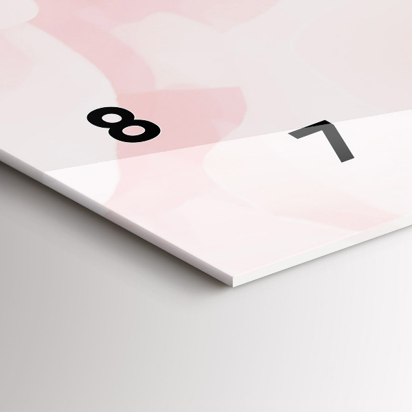 Horizontálne hodiny Kvitnúce ruže