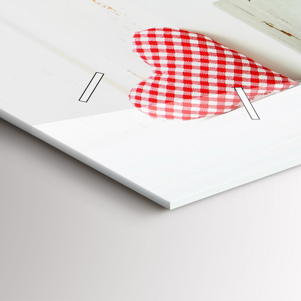 Horizontálne hodiny Domový nápis