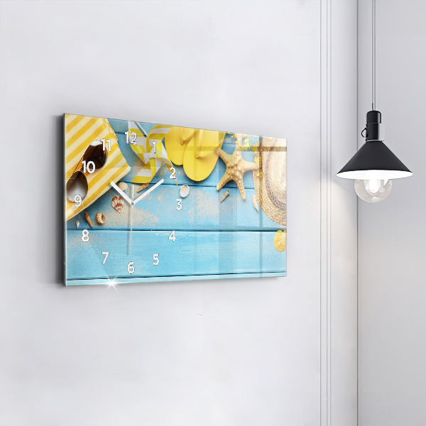 Horizontálne hodiny Plážové doplnky