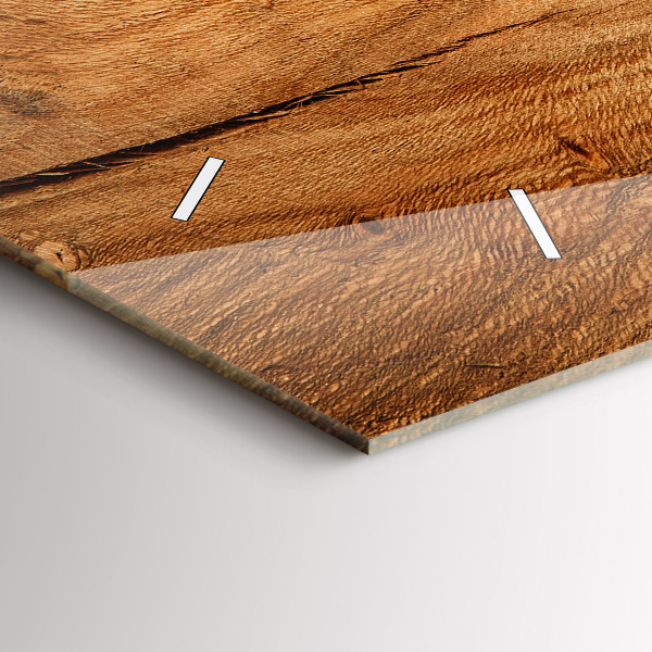 Horizontálne hodiny Textúra dreva