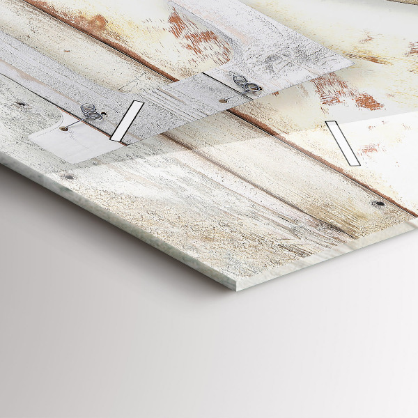 Horizontálne hodiny Nápis láska