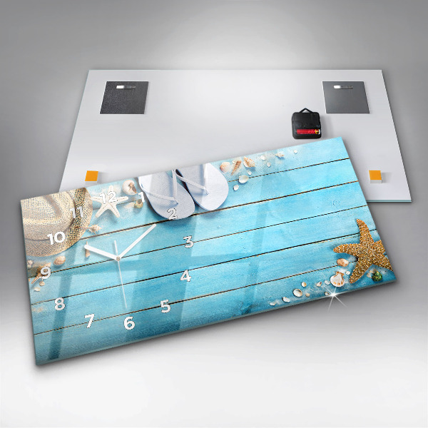 Horizontálne hodiny Doplnky na dovolenku