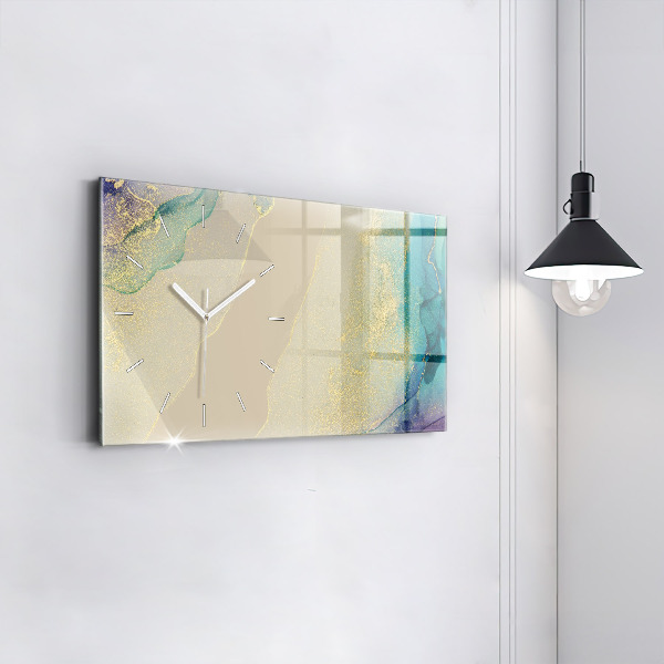 Horizontálne hodiny Elegantná abstrakcia