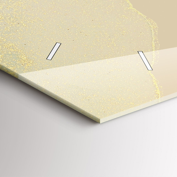 Horizontálne hodiny Elegantná abstrakcia