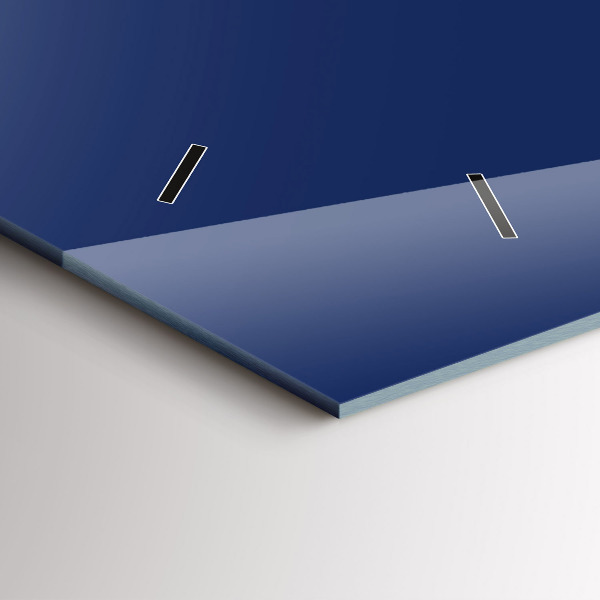 Horizontálne hodiny Námornícka modrá farba