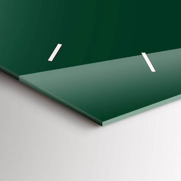 Horizontálne hodiny Farba fľaše zelená