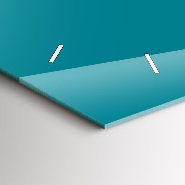 Horizontálne hodiny Farba mora