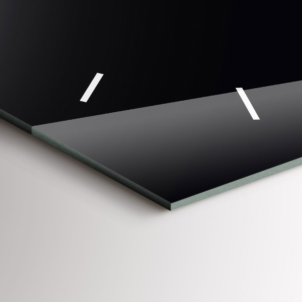 Horizontálne hodiny Farba: čierna