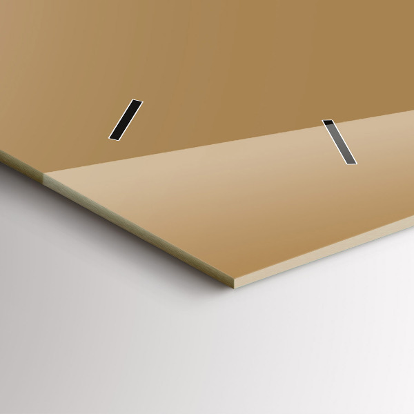 Horizontálne hodiny Tmavo béžová farba