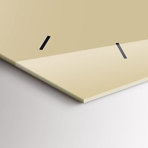 Horizontálne hodiny Béžová farba