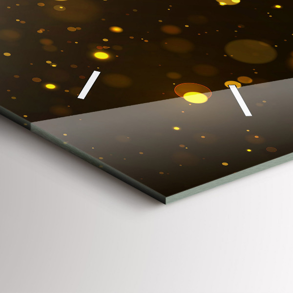 Horizontálne hodiny Zlatý peľ