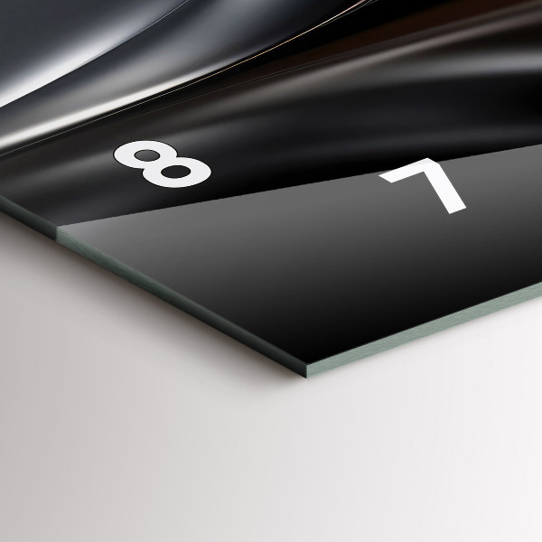 Horizontálne hodiny Abstrakcia