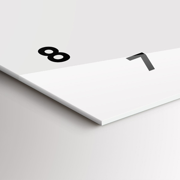 Horizontálne hodiny Fázy mesiaca a oko