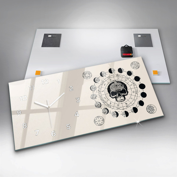 Horizontálne hodiny Fázy mesiaca