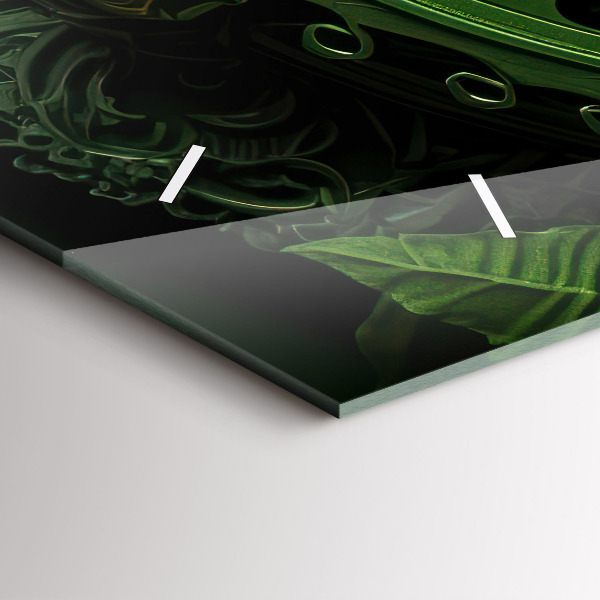 Horizontálne hodiny Zelený mechanizmus