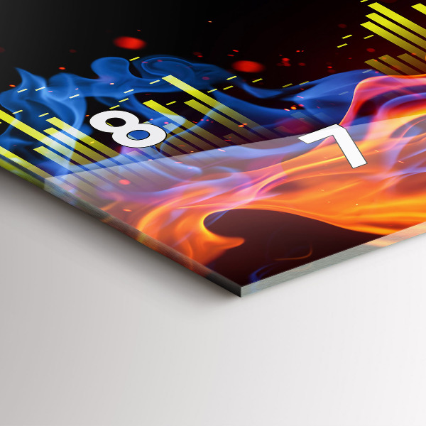 Horizontálne hodiny Slúchadlá a zvukové vlny