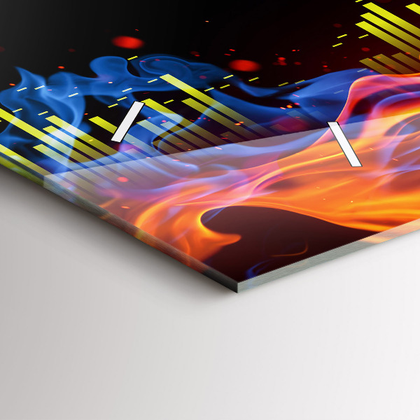 Horizontálne hodiny Slúchadlá a zvukové vlny