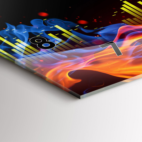 Horizontálne hodiny Slúchadlá a zvukové vlny