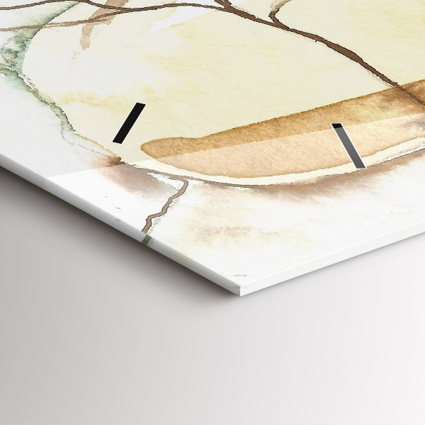 Horizontálne hodiny Portrét ženy