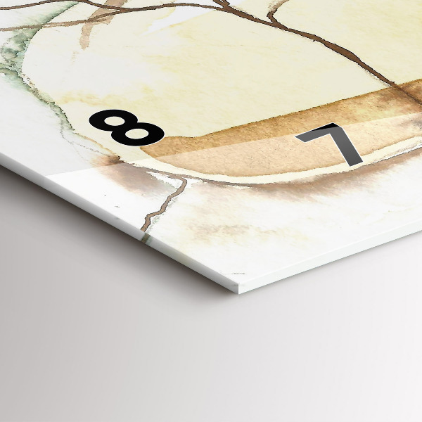 Horizontálne hodiny Portrét ženy