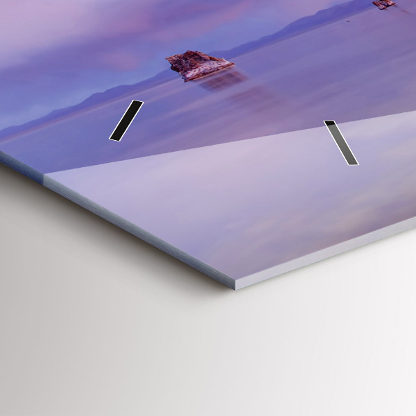 Horizontálne hodiny Kalifornský východ slnka