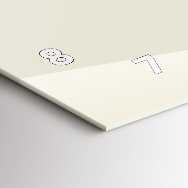 Horizontálne hodiny Abstraktný jeleň