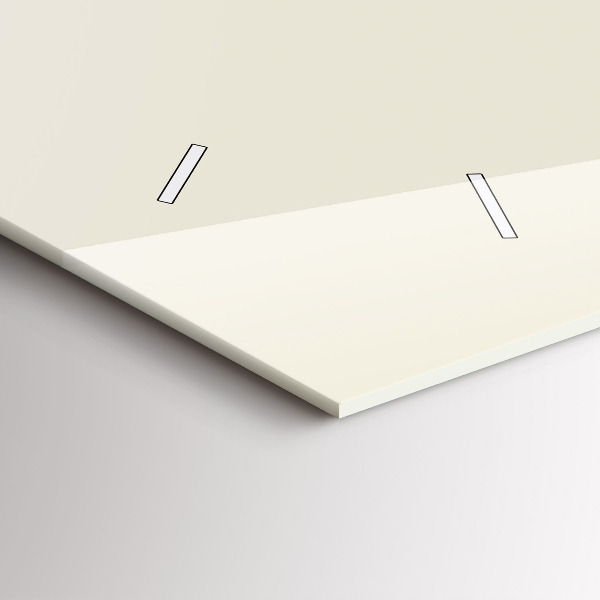 Horizontálne hodiny Abstraktný jeleň